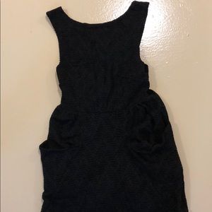 Free People Textured Lace Poppy Mini Dress